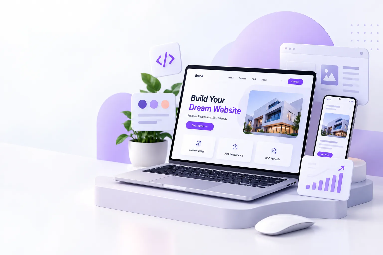 Tiny Dream Games web development project